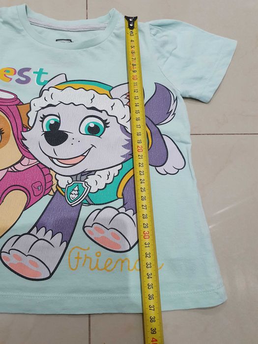 Paw Patrol Nickelodeon t-shirt dla dziewczynki rozmiar 98/104