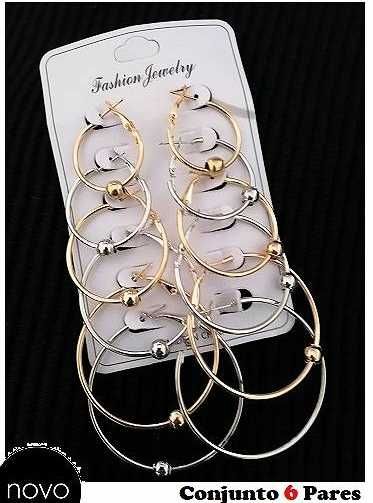 Vários artigos Bijuteria (Novos e embalados)