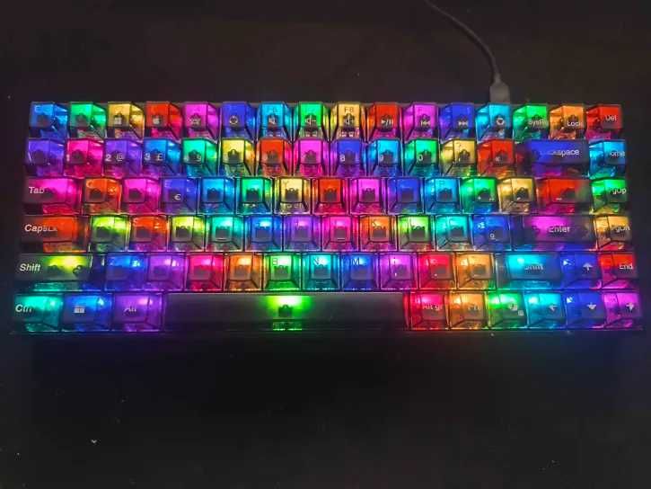 Teclado Mecânico Lenovo MK510 Mini Pro – Switch Castanho