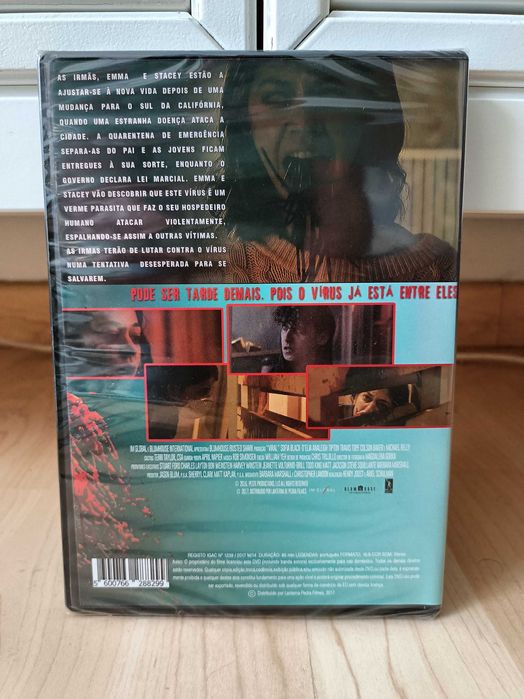 Lote 3 DVDs - Viagem Alucinante, Viral e 47 Metros de Terror