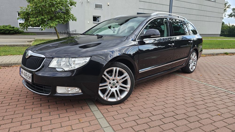 SKODA SUPERB II 2010 2.0TDI 170km manaual BOGATE WYPOSAŻENIE euro 5
