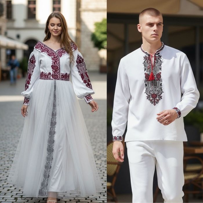 Вишиванки, весільні комплекти, сукні на випускний,  та вишиванки у ная