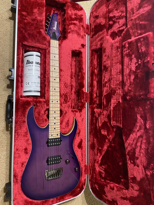 Ibanez RG652AHMFX-RPB Royal Plum Burst + CASE