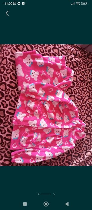 Теплые пижамы 42-44