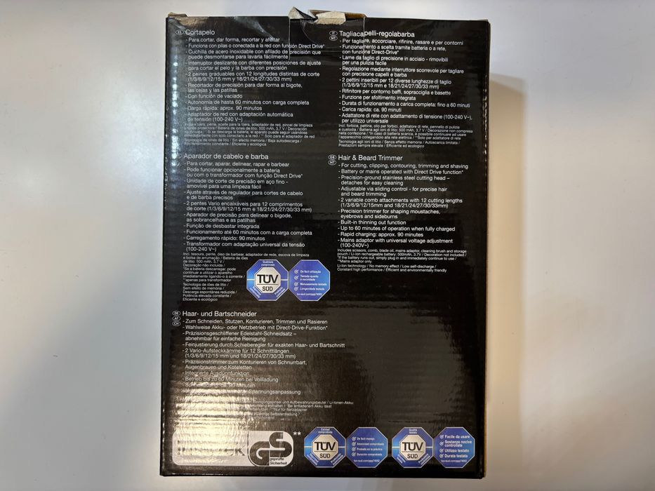 Máquina de barbear - Silvercrest