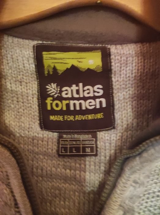 Sweter męski rozpinany