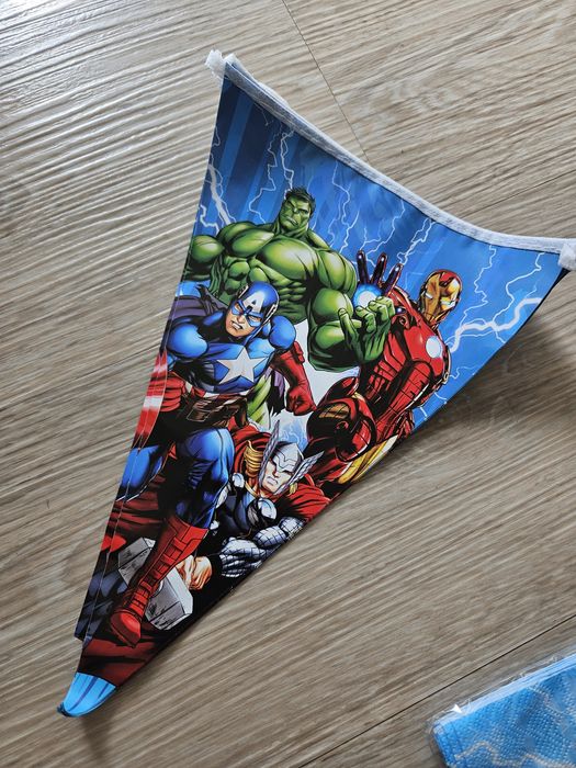Decoração de festa tema Avengers/Marvel