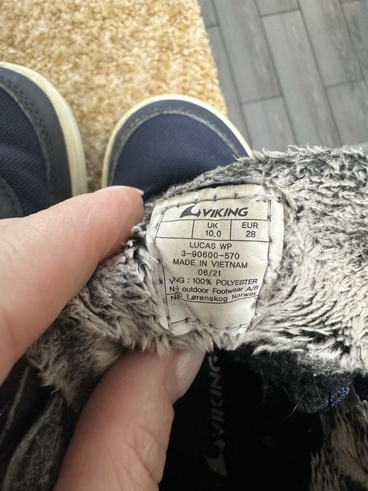 Дитячі демісезонні черевики Viking, 29 розмір