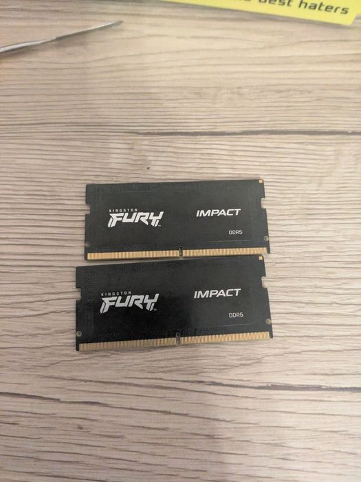 Ddr5 32gb (2x16) 4800mhz kingston fury impact