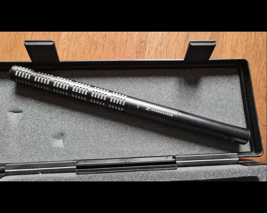 Microfone Shotgun SENNHEISER ME66+K6 com Windshield RYCOTE