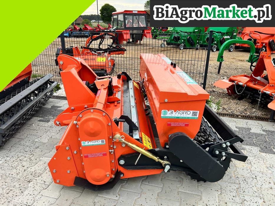Glebogryzarka separacyjna Glebogryzarka z siewnikiem do trawy 1.05- 1.25- 1.45- 1.65m mulczer Agrostar --RATY-- Sprzedaż Ratalna! Dostawa całe PL
