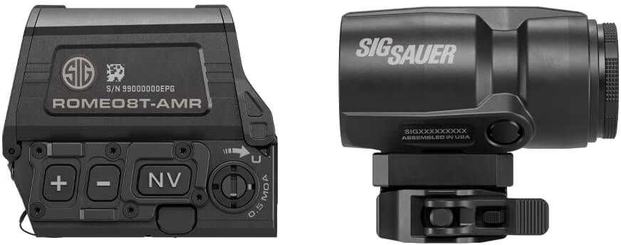 Комплект SIG SAUER ROMEO8T-AMR + Магніфер JULIET3T-AMR Нова серія 2025