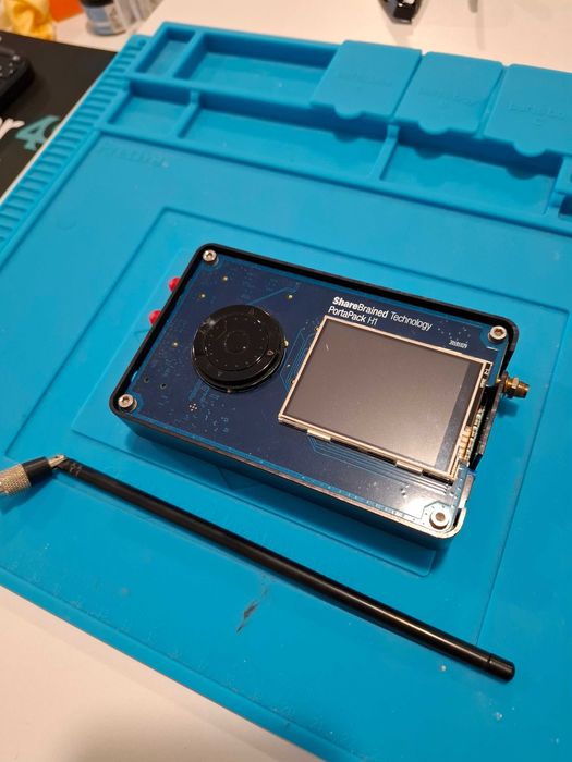 HackRF One + Portapack