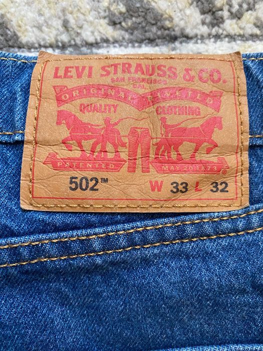 Spodnie Jeansy Levis  502 niebieskie