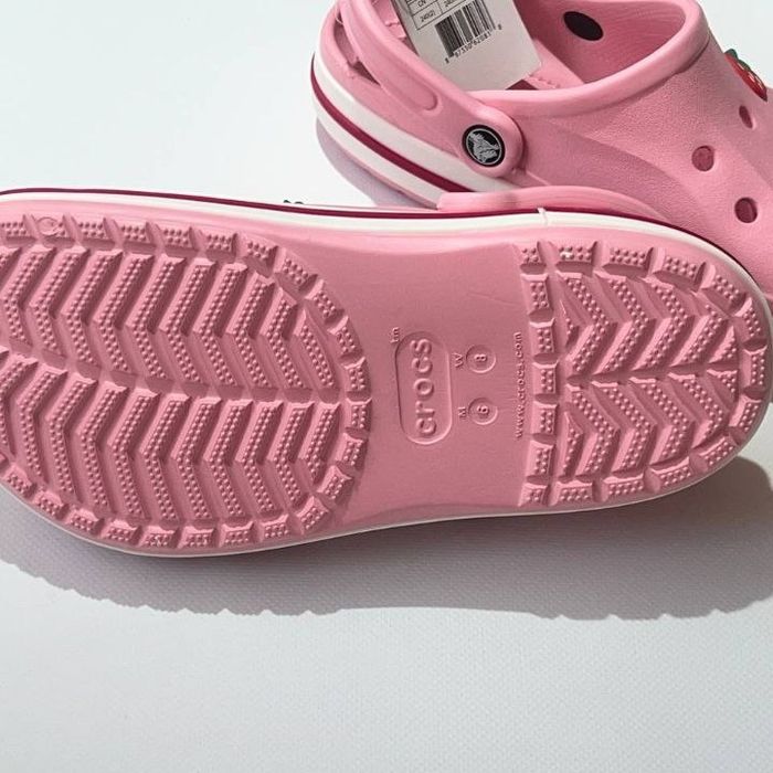 Жіночі шльпанці  Crocs bayaband  pink