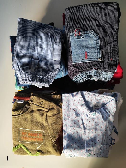 Lote roupa de rapaz 1 ano Inverno/Verão
