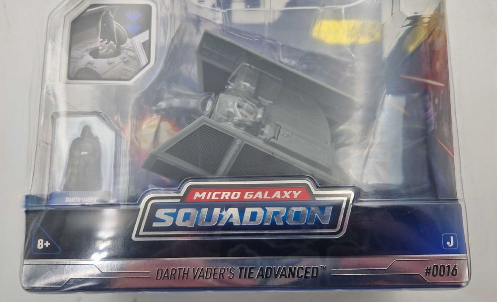 Figurka Star Wars Micro Galaxy Squadron - TIE Advanced Vadera NOWY!