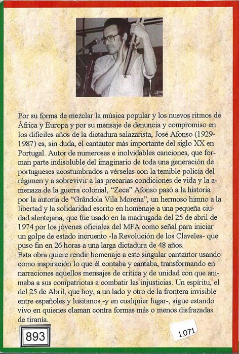 Eladio Fernández Rosa	- - -		Detrás de Aquella Ventana	- - - - -	Livro