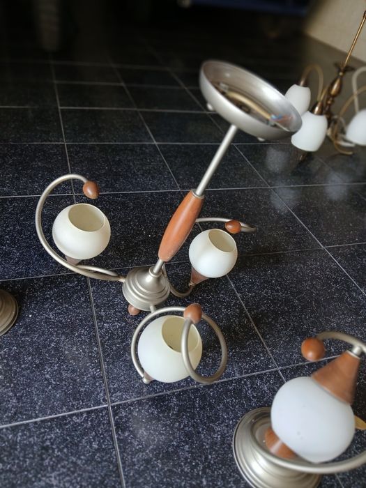 Candeeiros em latão
