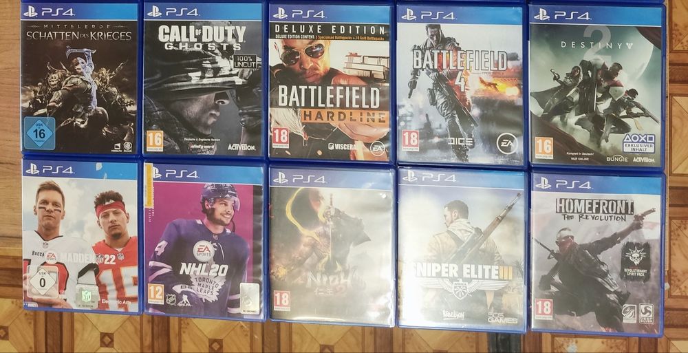 Диски / ігри PS4