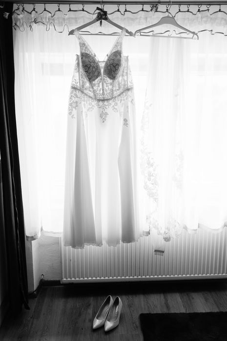 Suknia ślubna muślinowa z 2025