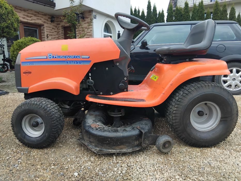 Traktorek ogrodowy kosiarka Husqvarna 15.5 km Briggs&stratton