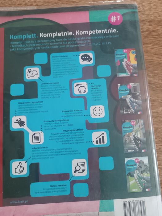 Podręcznik i ćwiczenia do niemieckiego