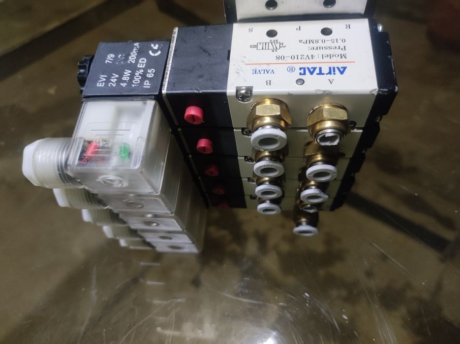 Bloco de electroválvulas