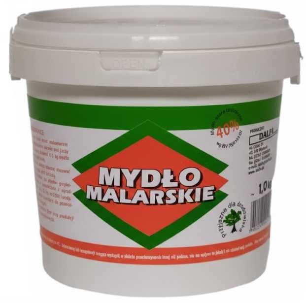 MYDŁO MALARSKIE szare do mycia odtłuszczania techniczne mydła budo 1kg