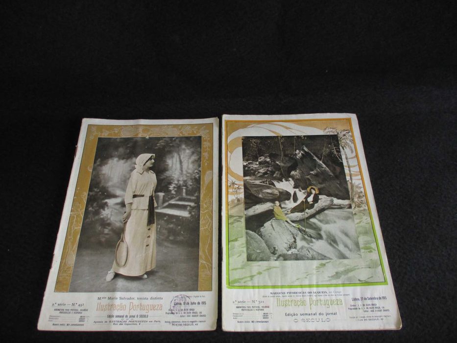 Livro Revista Ilustração Portuguesa 2ª Série 1907 a 1924 Revistas