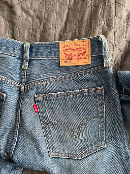 Жіночі джинси Levis 501 CT оригінал W24 L32