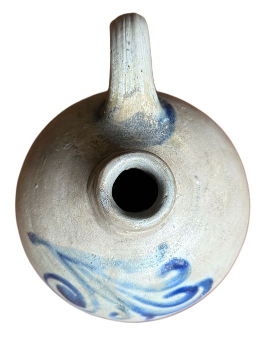 Jarro de Cerâmica Antigo - Stoneware Salt-Glazed - Raro Século XIX