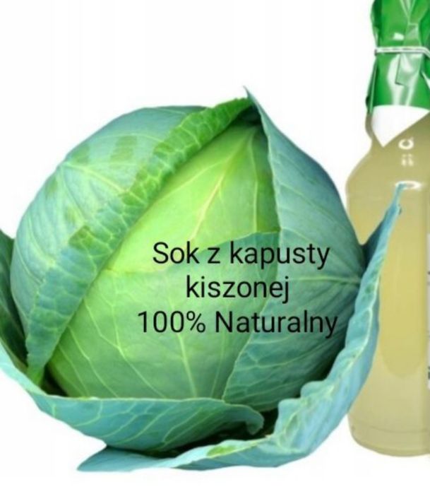 Sok z Kiszonej Kapusty 100% Naturalny Bez dodatków