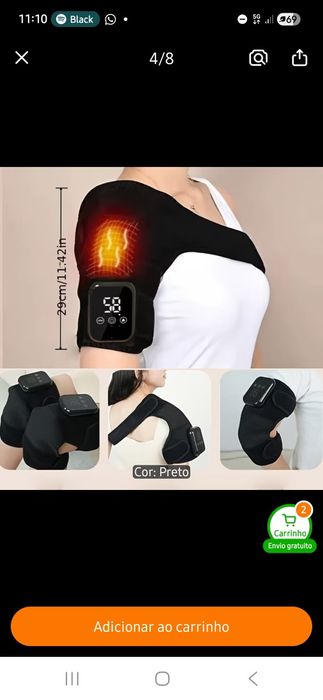 Massageador de Ombro, Joelho, Braço