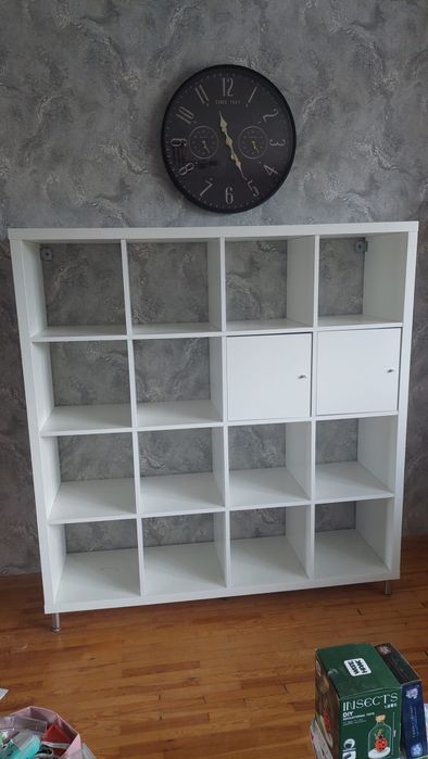 Regał Kalax IKEA 147 x 146.5 cm biały