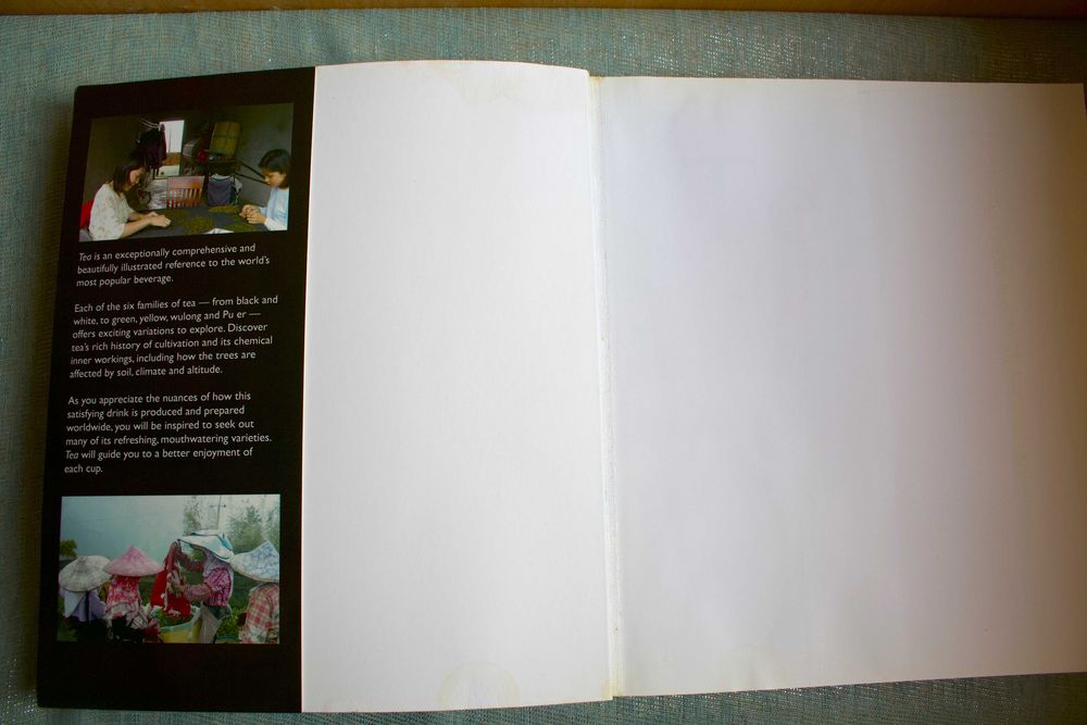 Livro sobre Chá em Inglês, de muita qualidade