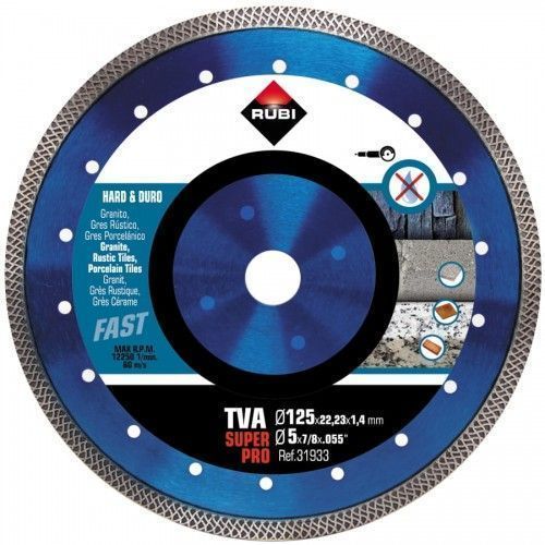Tarcza Diamentowa Do Mat. Twardych, Turbo Viper (Tva) 125Mm