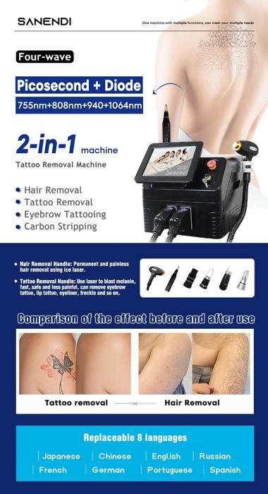 Máquinas Depilação Laser Díodo 3/4 Ondas vende-se C/CURS0/CERTIF DGERT