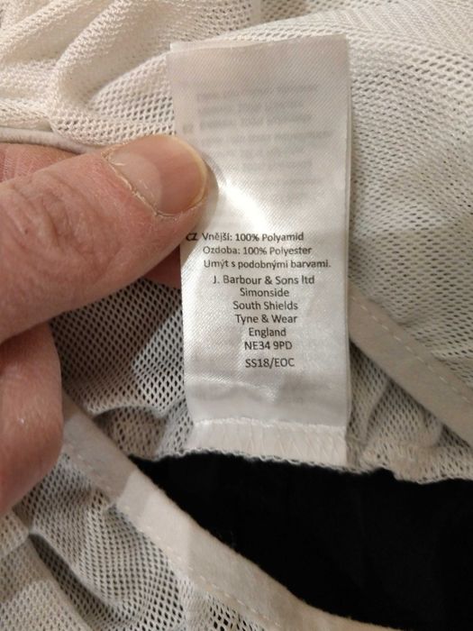 spodenki kapielowe Barbour