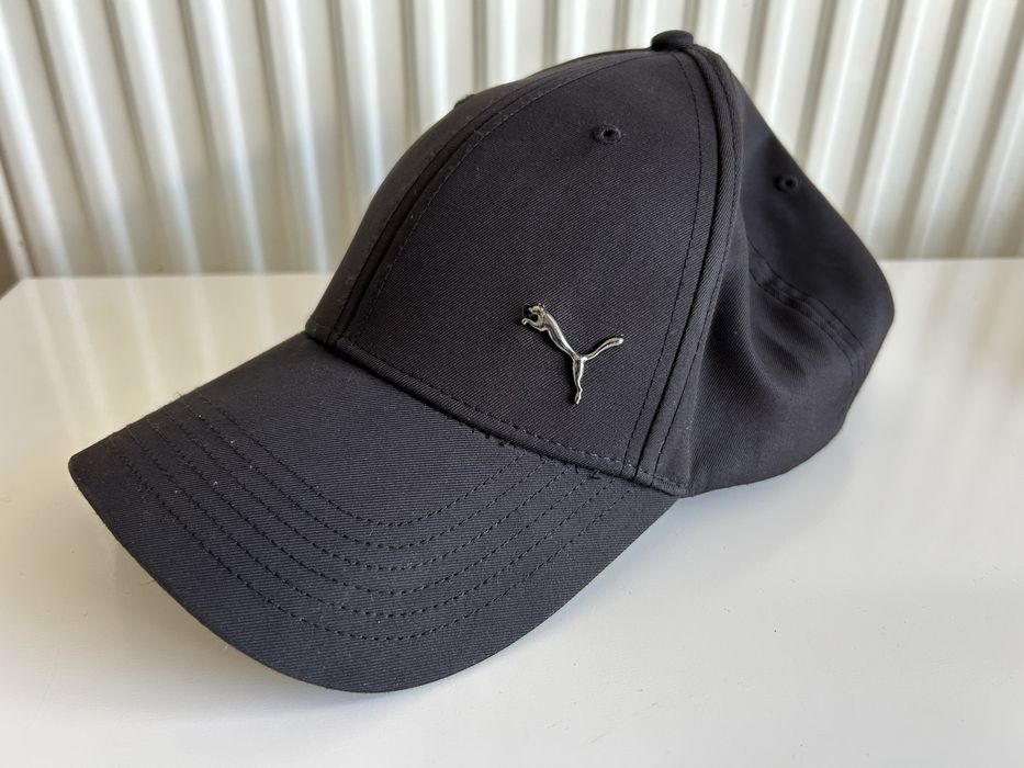Czapka z daszkiem PUMA czarna prosta klasyczna