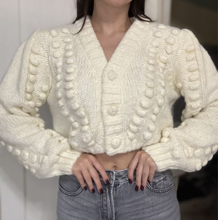 Тепла кофта укорочена