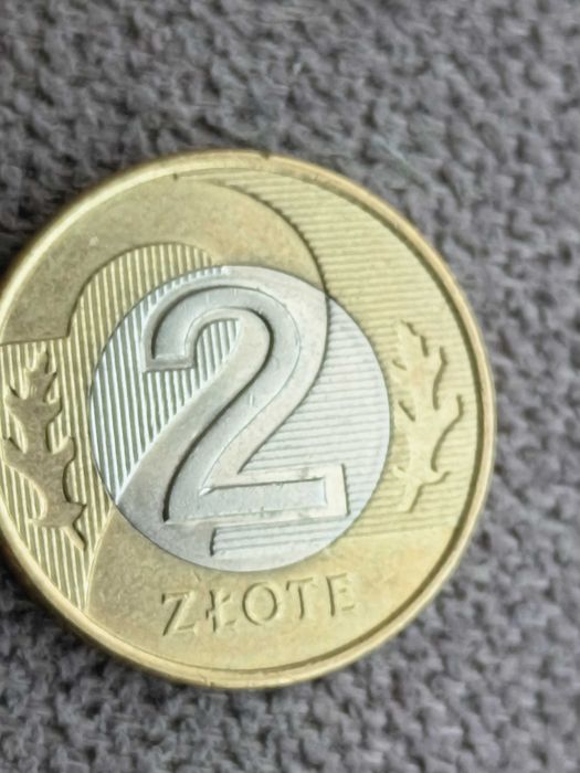 Destrukt moneta 2zł