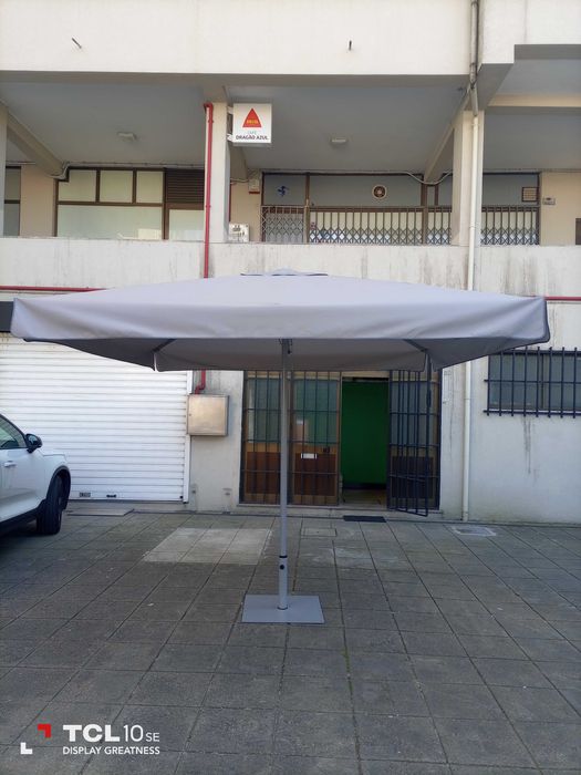 Guarda sol 3x3 mt aluminio - Novos.