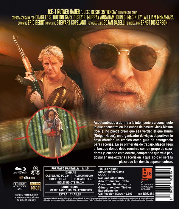 Juego de Supervivencia/Presa Mortífera (Blu-Ray)