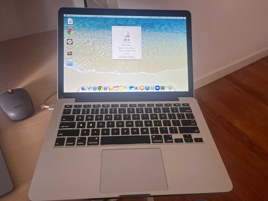Macbookpro Model A1502 13-Inch 2013 Retina 8GB RAM Intel Core i5