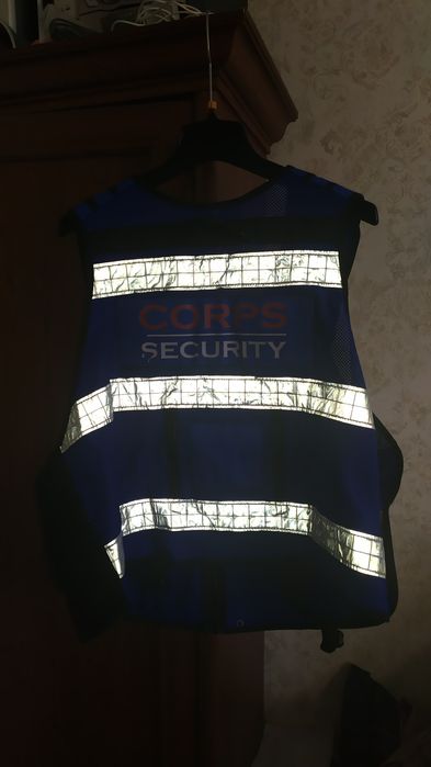 Мотожилетка светоотражающая