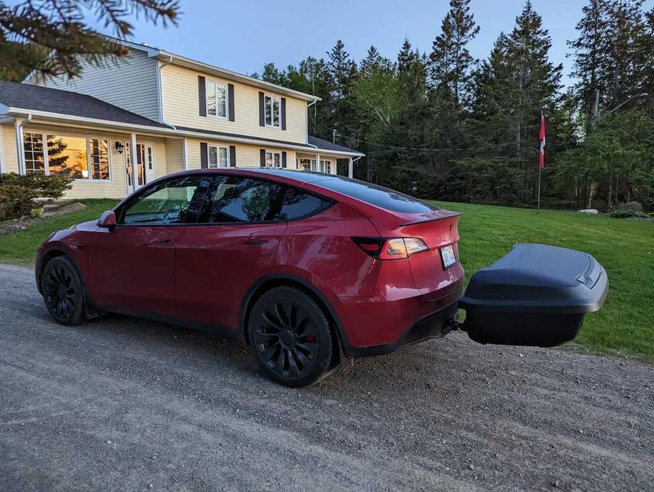 Box/kufer/bagażnik na hak Thule Arcos XL - narty/deska - wynajem |FVAT