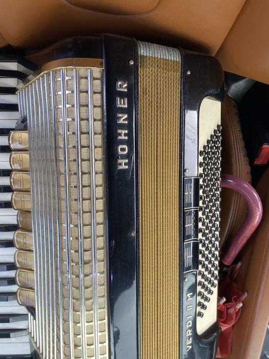 Acordeao Hohner verdi II M