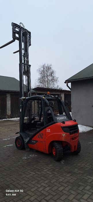 Linde H25 z 2016r Triplex przesuw wolny skok wózek widłowy widlak