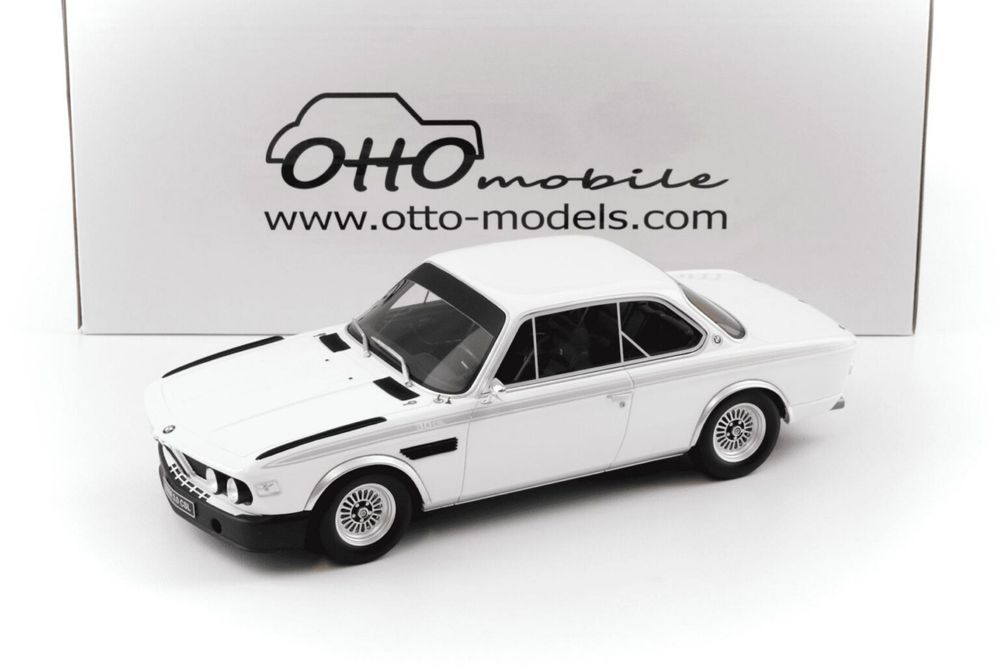 OTTO BMW 3.0 CSL E9 Chamonix White 1/18